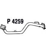 FENNO STEEL - P4259 - Трубопровод выпускной NISSAN MICRA 1.0-1.4 03-